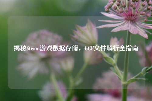 揭秘Steam游戏数据存储，GCF文件解析全指南
