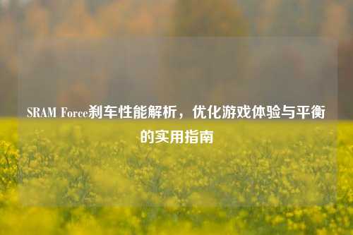 SRAM Force刹车性能解析，优化游戏体验与平衡的实用指南