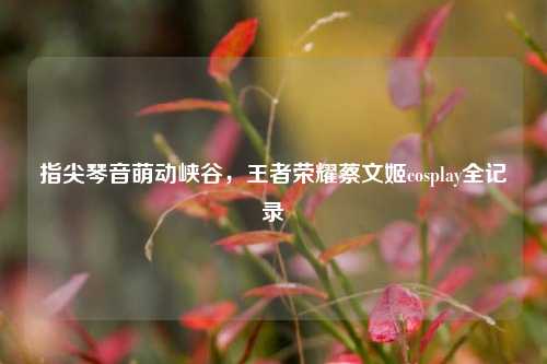 指尖琴音萌动峡谷,王者荣耀蔡文姬cosplay全记录