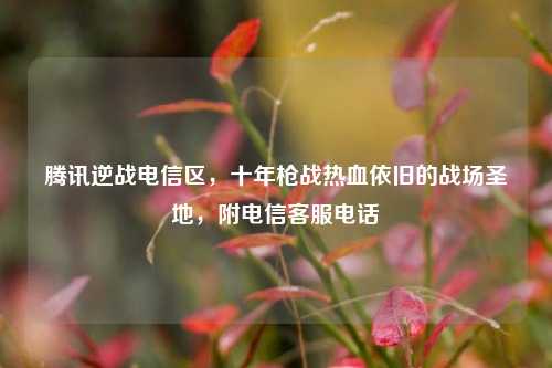 腾讯逆战电信区,十年枪战热血依旧的战场圣地,附电信客服电话