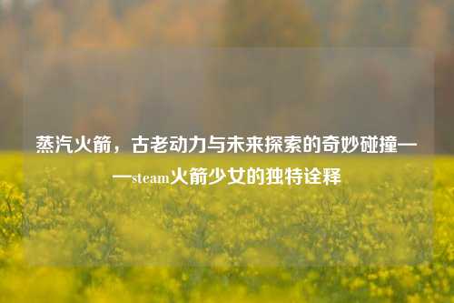 蒸汽火箭,古老动力与未来探索的奇妙碰撞——steam火箭少女的独特诠释