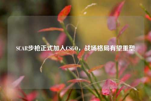 SCAR步枪正式加入CSGO,战场格局有望重塑