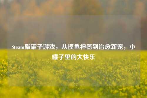 Steam敲罐子游戏,从摸鱼神器到治愈新宠,小罐子里的大快乐