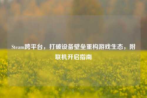 Steam跨平台，打破设备壁垒重构游戏生态，附联机开启指南
